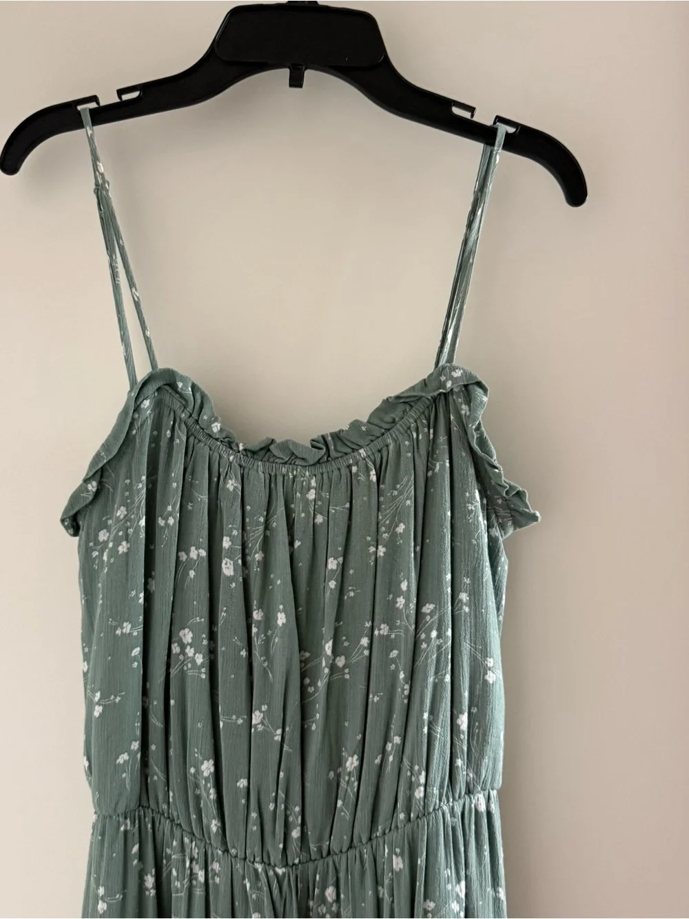Pacsun LA Hearts sage green gathered waist sundress. Size Small. New- no tags